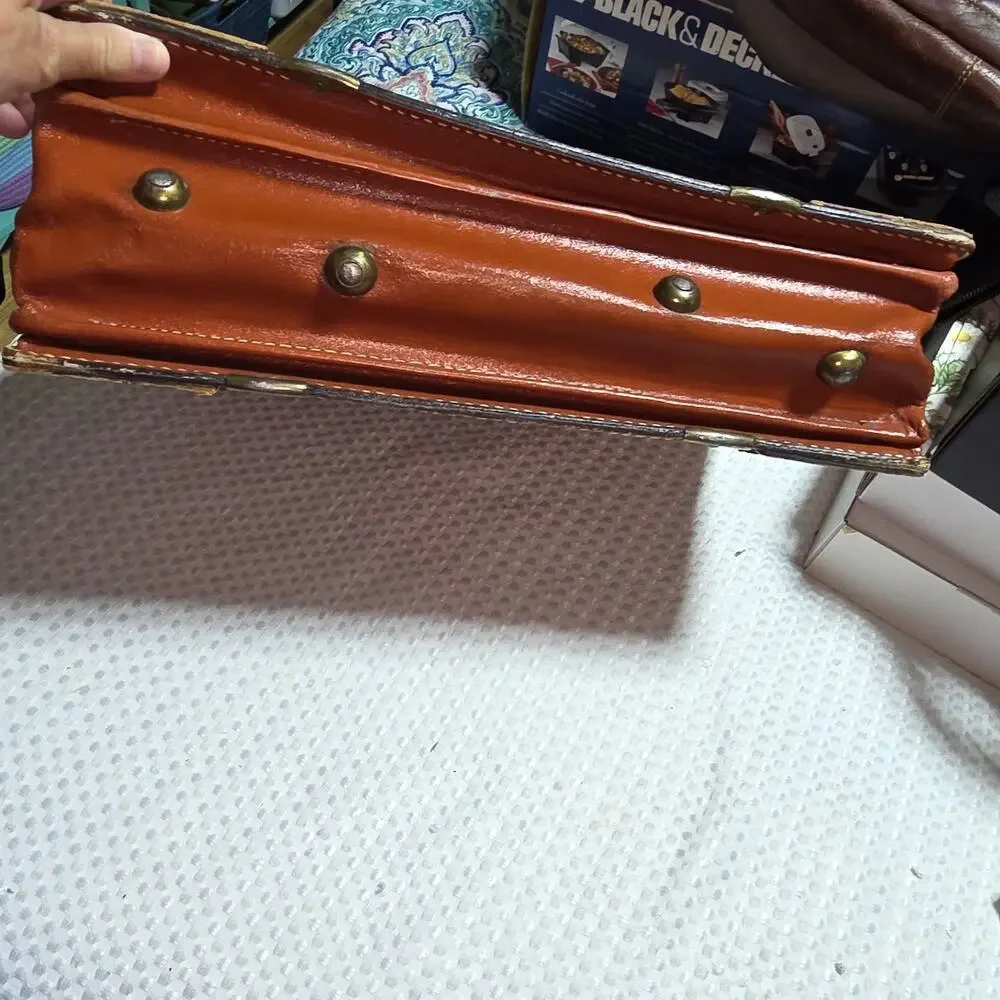 VINTAGE LEATHER DR BAG BRIEFCASE BAG